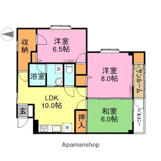 プレステージⅠ【2階】の間取り