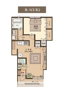 USONIA DC【1階】の間取り