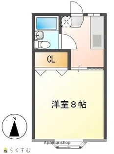 マエサンハイツ希望が丘【1階】の間取り