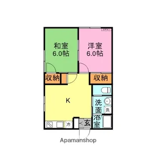 サントピア【2階】の間取り