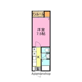 エステートⅡ【1階】の間取り