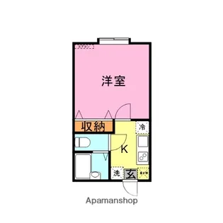 ピュアグリーンハイツ【2階】の間取り