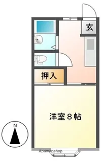 ファーストハイツMTⅢ【2階】の間取り