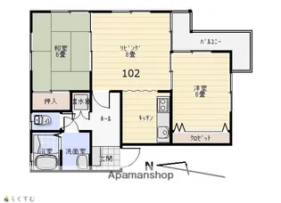 T’Sブランド【1階】の間取り