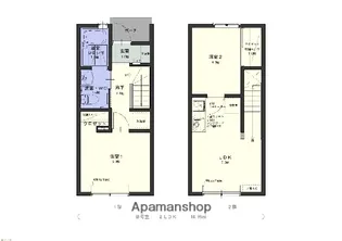 CASA LUCCA【B号室】の間取り