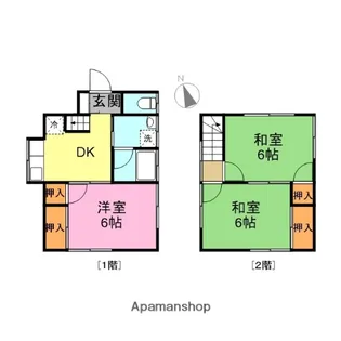 新潟県長岡市希望が丘南6丁目【一戸建】の間取り