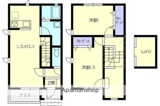 プレミールA【1号室号室】の間取り