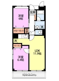 グランデ【2階】の間取り