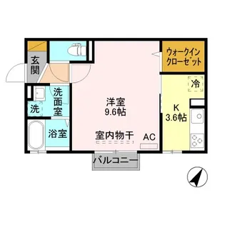 ブリリオ【2階】の間取り