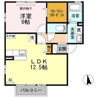 コージィーコートーS【2階】の間取り