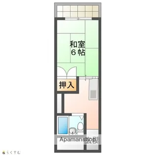 ケントタウン東神田【202号室】の間取り