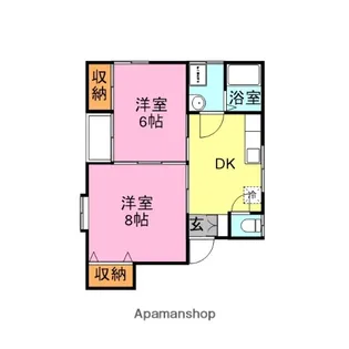 ミナミパレス【2階】の間取り