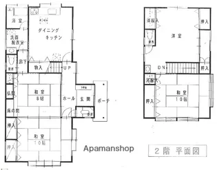 新潟県長岡市大島新町2丁目【一戸建】の間取り