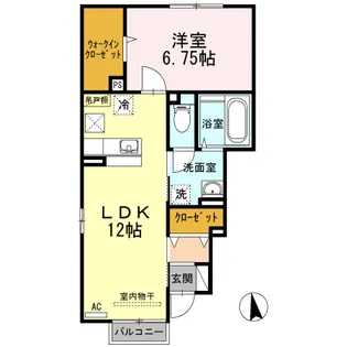 ステラ【1階】の間取り
