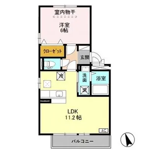 フォルマート【1階】の間取り