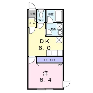 ルーチェ福住【2階】の間取り