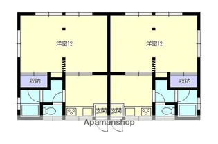 コーポみどり【2階】の間取り