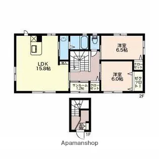 サンクレストS【2階】の間取り