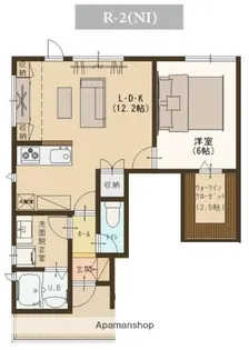 ユーソニアン・曙A【1階】の間取り