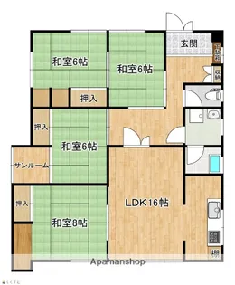吉川ビル【3階号室】の間取り