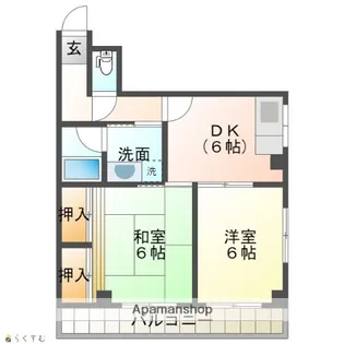 STハイツ【205号室】の間取り