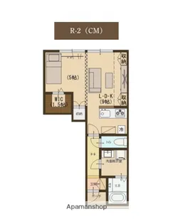 ユーソニアン 東蔵王B【1階】の間取り