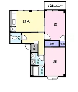 エスポアメゾンB【1階】の間取り