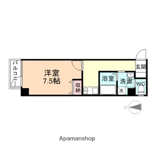 リブ諏訪川原【2階】の間取り
