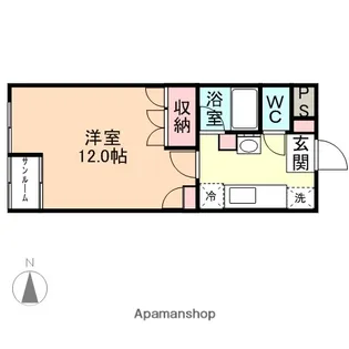 グランヴィア堀川【1階】の間取り