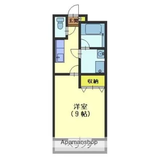 ピースフルⅡ【1階】の間取り