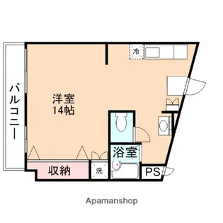 エムマンション【3階】の間取り