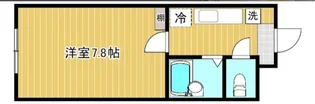 富山県富山市清水元町【マンション】の間取り