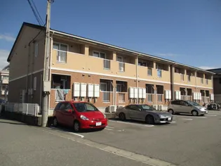 ウエスト・モンターニュB【2階】の外観