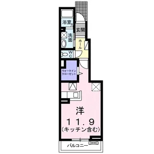 シーサイド・ヴィラⅠ【1階】の間取り