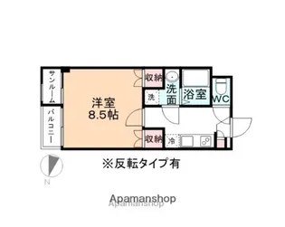 JOY婦中【2階】の間取り