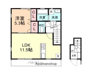 SIN【2階】の間取り