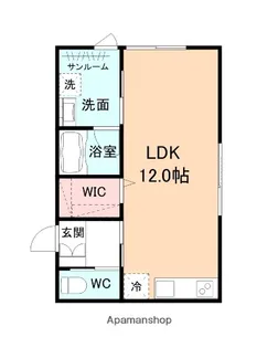 COMFORT SWALLOW【1階】の間取り