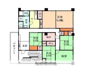 千歳ビル【3階】の間取り