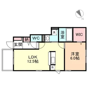 富山県富山市下堀【アパート】の間取り
