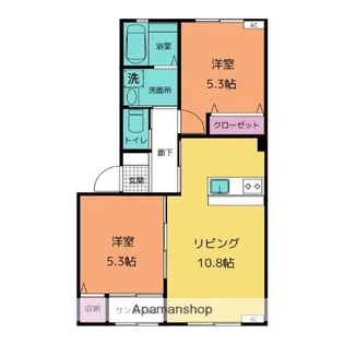 NSG【1階】の間取り