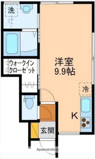 クレア【1階】の間取り