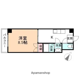 ハイツT−2【313号室】の間取り