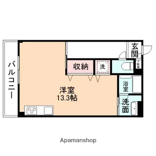 VIEW駒見ハイツ【2階】の間取り
