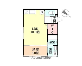 FELICE千成町【2階】の間取り