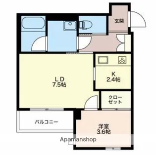 CHARDON【1階】の間取り