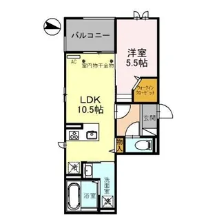 GRAND・LEAD【2階】の間取り