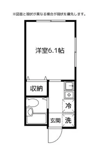コーポ呉福【1階】の間取り