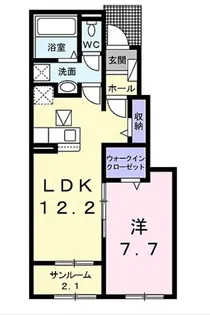 Iネット10B【1階】の間取り