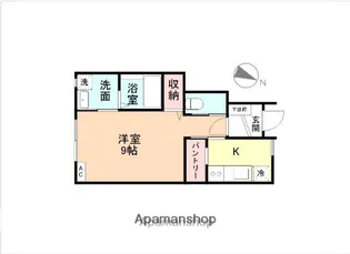 トマトハウス2【1階】の間取り