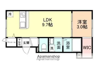 SIRIUS【1階】の間取り